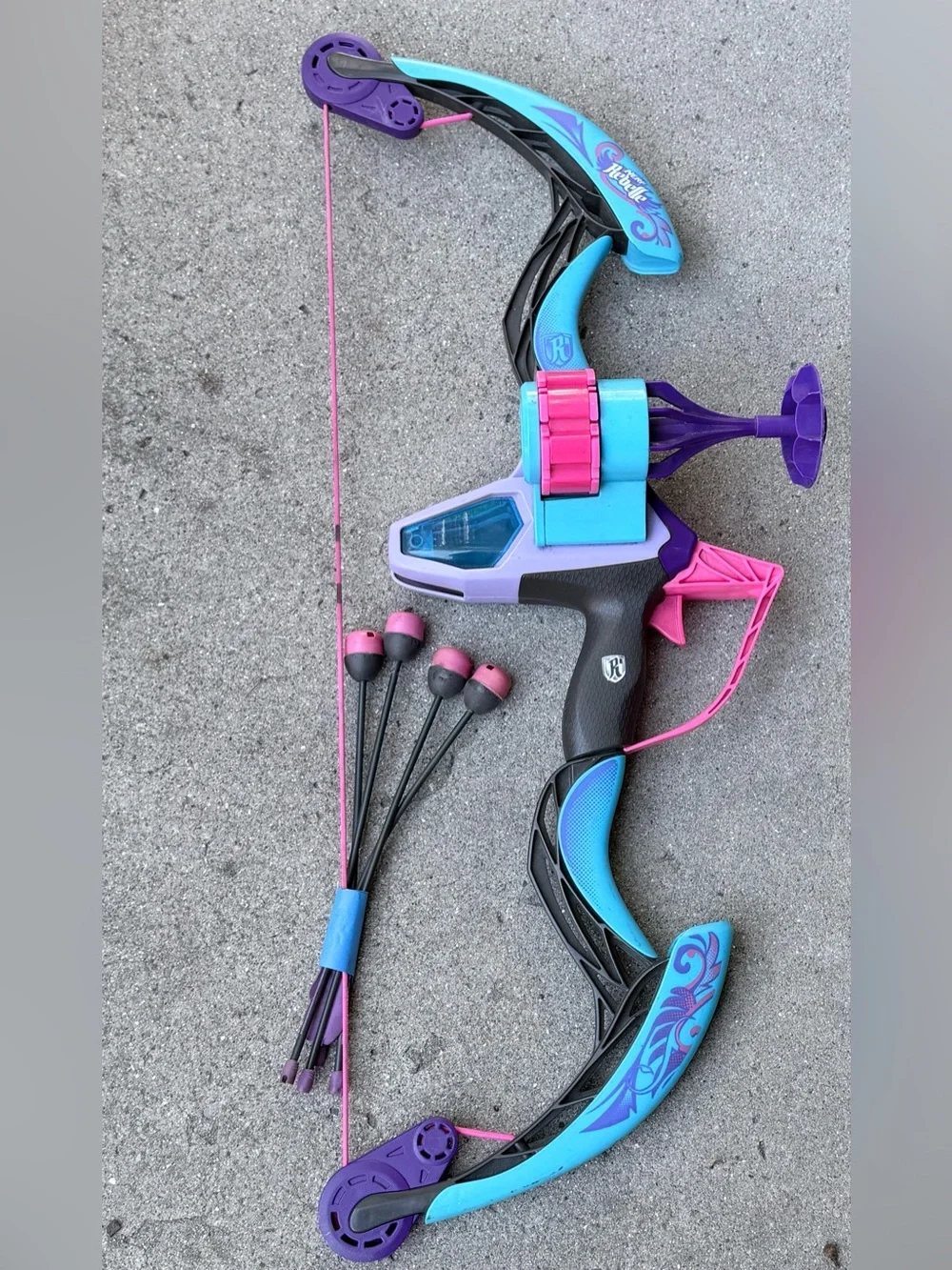 Nerf Rebelle Secrets and Spies Arror Revolution Set in Pink, Purple & Blue